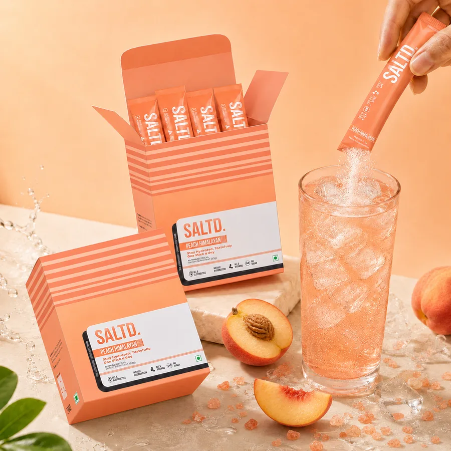 Peach Himalayan — SALTD box and sticks